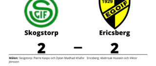 Ericsberg kryssade mot Skogstorp