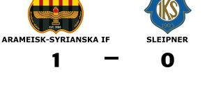 Förlust för Sleipner borta mot Arameisk-Syrianska IF