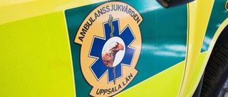 Cyklist i ambulans till sjukhus