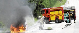 Många som dör i bilbränder är barn