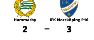 IFK Norrköping P16 vann borta mot Hammarby