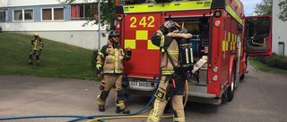 Brand i källare utreds som misstänkt mordbrand