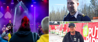 Polisens och projektledarens ord om festivalhelgen: "God stämning" • "Vi är jättenöjda"