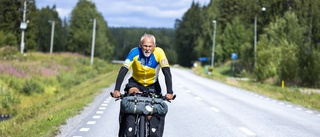 Jean-Pol cyklar för att rädda miljön: "Hoppas få träffa Greta Thunberg"