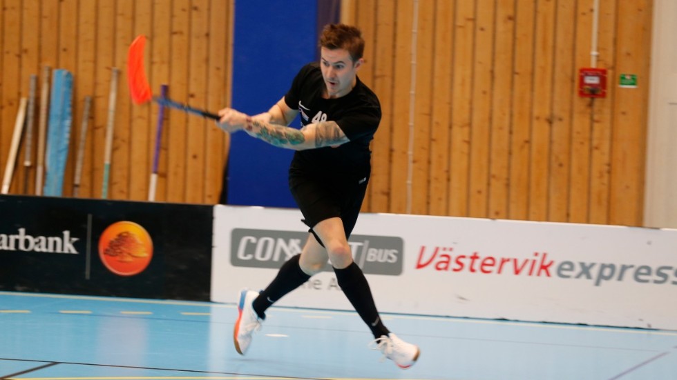 Petter Gustavsson satte ett mål när Westerviks IBK förlorade hemma mot Jönköping.