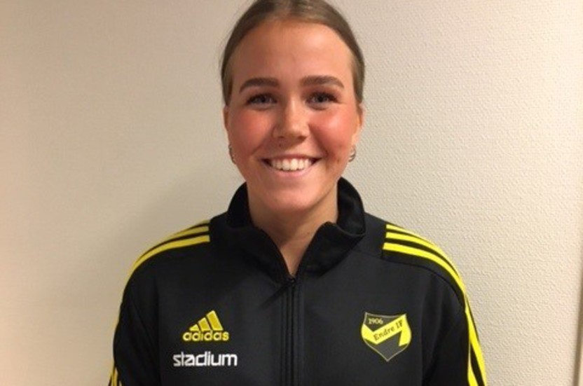 Isabell Kotz får A-lagskontrakt med Endre IF.