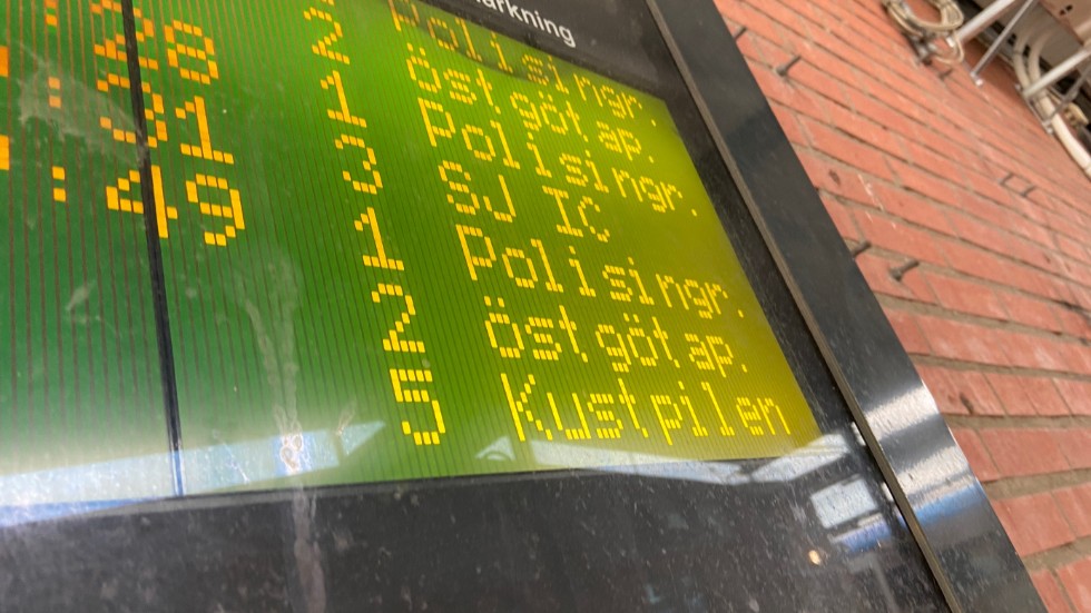 Flera tåg blev försenade eller inställda under torsdagen.