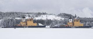 Ovanligt tidig start för isbrytaren