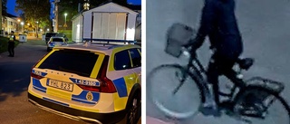 Polisen går ut med bild för att få svar på frågan: Vem är cyklisten i Ryd?