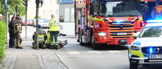 Cyklist påkörd i trafikolycka       