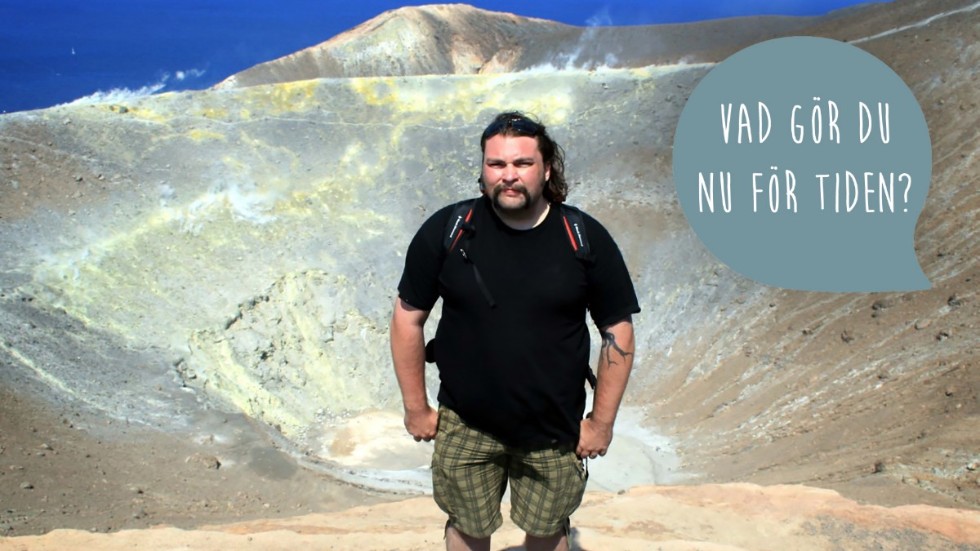 Hannes Mattsons arbetsplatser är väldigt spännande.