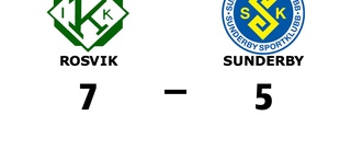 Rosvik vann hemma mot Sunderby