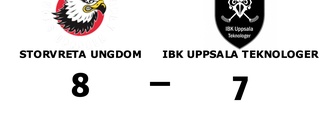 Seger för Storvreta Ungdom i tidiga seriefinalen mot IBK Uppsala Teknologer