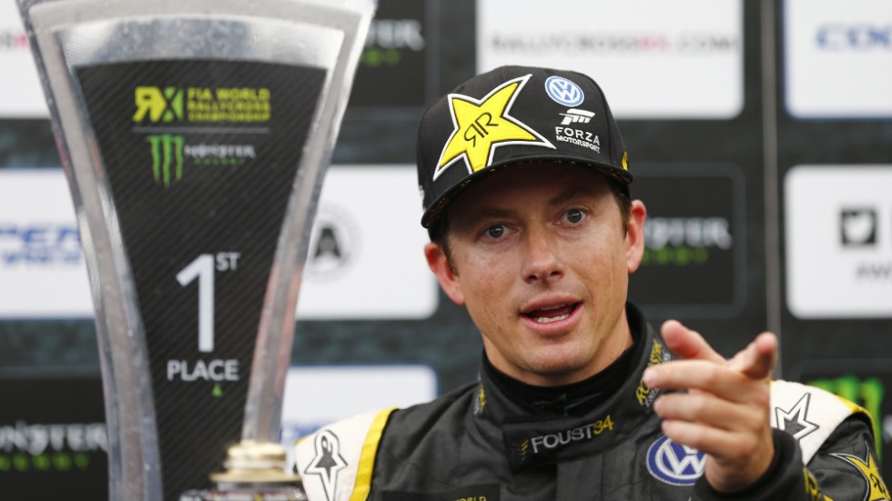 Tanner Foust vann VM-deltävlingen i finska Kouvola ifjol. Foto: Marklund Motorsport/McKlein