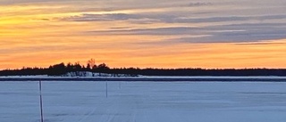 Varning för dåliga isar och öppet vatten