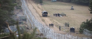 Polen börjar bygga gränsskydd mot Belarus