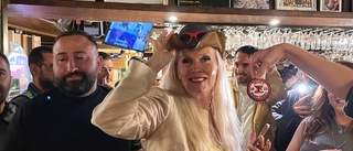 Hollywood-Gunilla skapade nytt kaos på Palermo