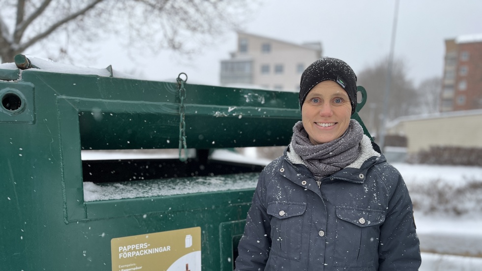 Anna Malmström, avfallsstrateg på VafabMiljö, är positiv till förändringen.