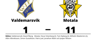 Motala utklassade Valdemarsvik på bortaplan