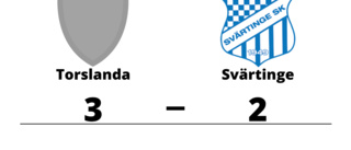 Torslanda vann uddamålsseger mot Svärtinge