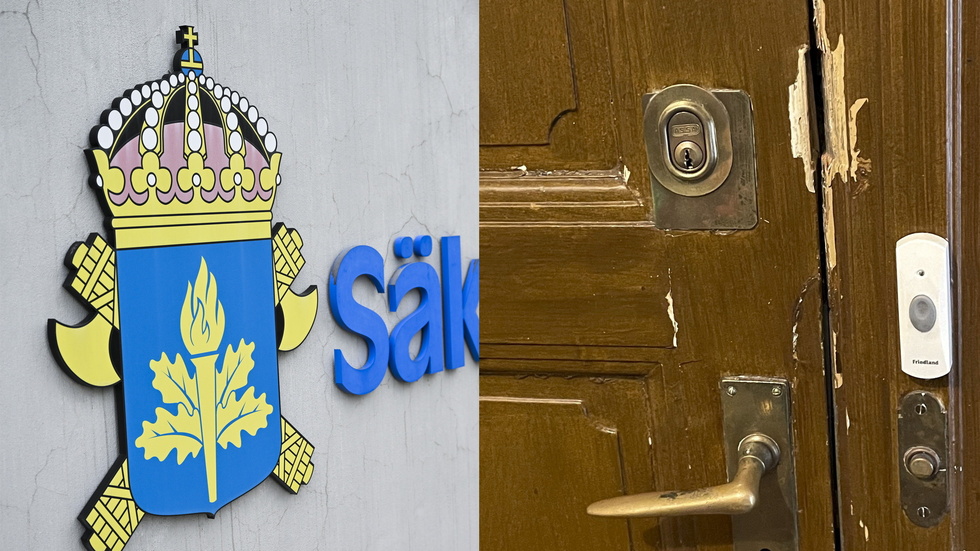 Paret greps i en Säpoinsats under tisdagsmorgonen.