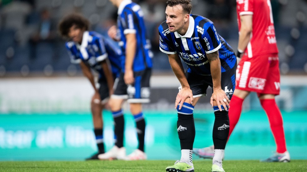 Henrik Castegren deppar efter förlusten mot Malmö.