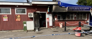 Restaurang i lågor – polisen misstänker mordbrand