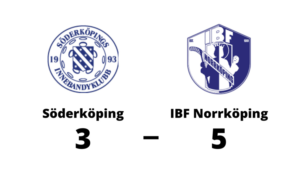 Söderköpings IBK förlorade mot IBF Norrköping