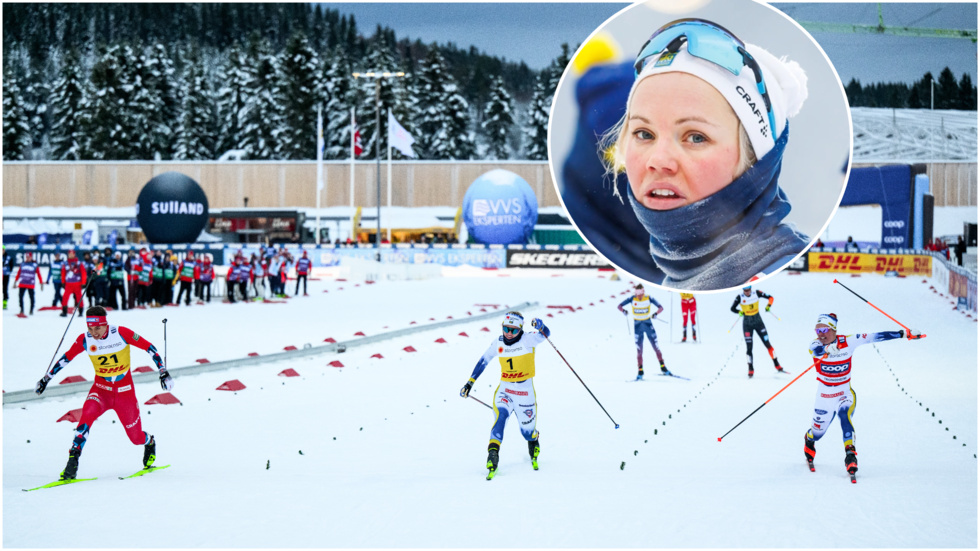 Finalrysare. Det blev ett minst sagt spännande upplopp mellan svenskorna Emma Ribom och Linn Svahn, samt norskan Kristine Stavås Skistad.