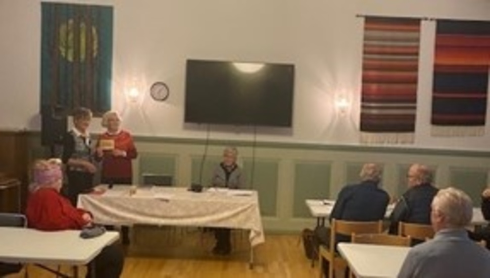 PRO Malmberget samtalade bland annat om demenssjukdomar på sitt höstmöte. 