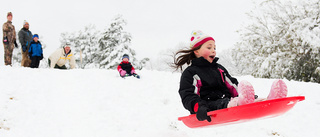 Mycket kul utan snö på sportlovet