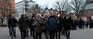 De samlades för stor protest  