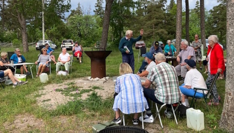 Lars Ulle Gardefors berättar om Hammra fiskeläge.