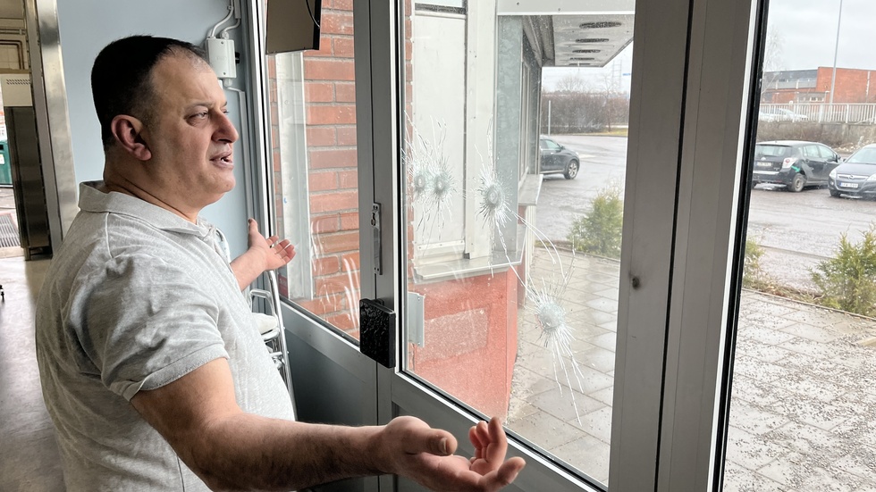 Aydin Cetin, ägare Årby pizzeria.