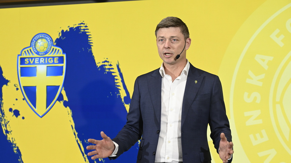 Herrlandslagets nya förbundskapten Jon Dahl Tomasson.
