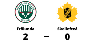 Frölunda vann - reducerar matchserien mot Skellefteå