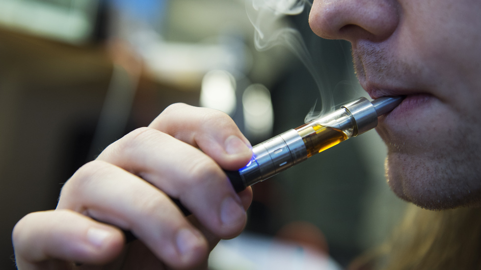 E-cigaretterna som analyserades efter att fyra barn fördes till sjukhus innehöll narkotikaklassade substanser. Arkivbild.