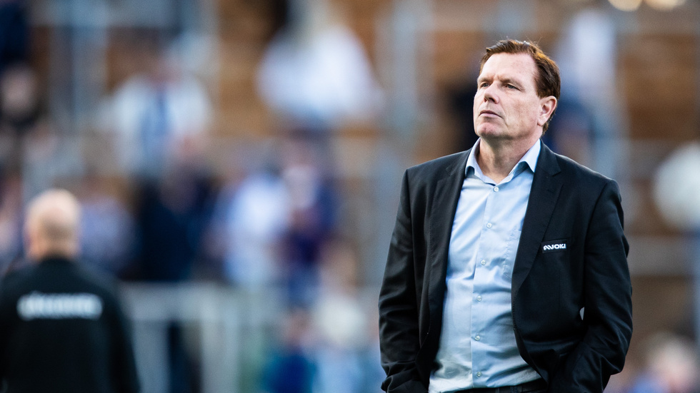 Sirius tränare Christer Mattiasson. 
