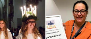 Hoppet lever med nya friska pengar från lucia