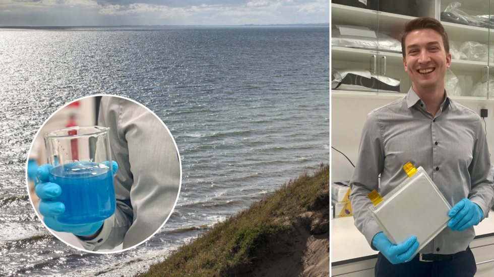 Andreas Haas arbetar med natriumjonprojektet för Northvolt.