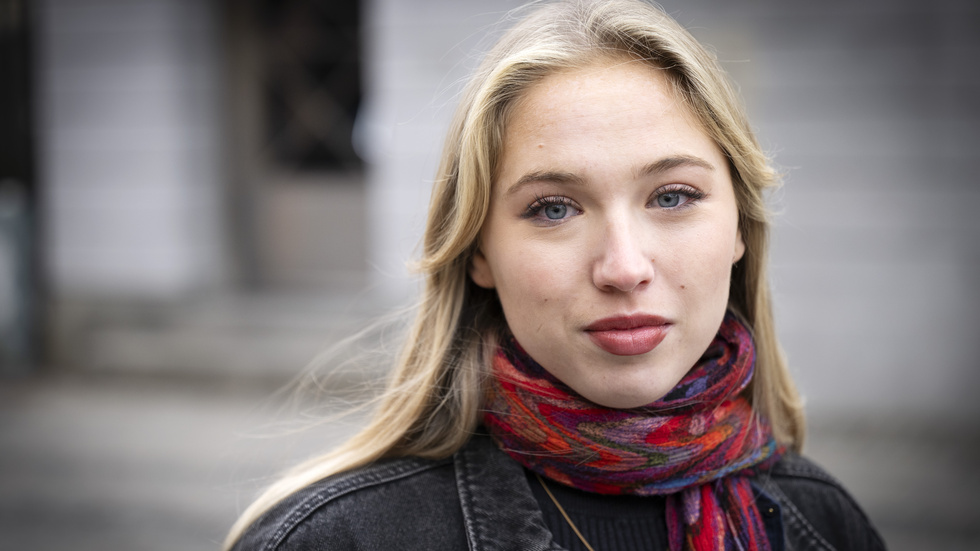 Mira Kelber, grundare av Judisk Ungdom Malmö (JUM) och vice ordförande i Judiska ungdomsförbundet.