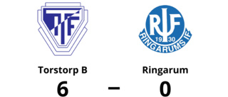 Tung förlust på bortaplan för Ringarum mot Torstorp B