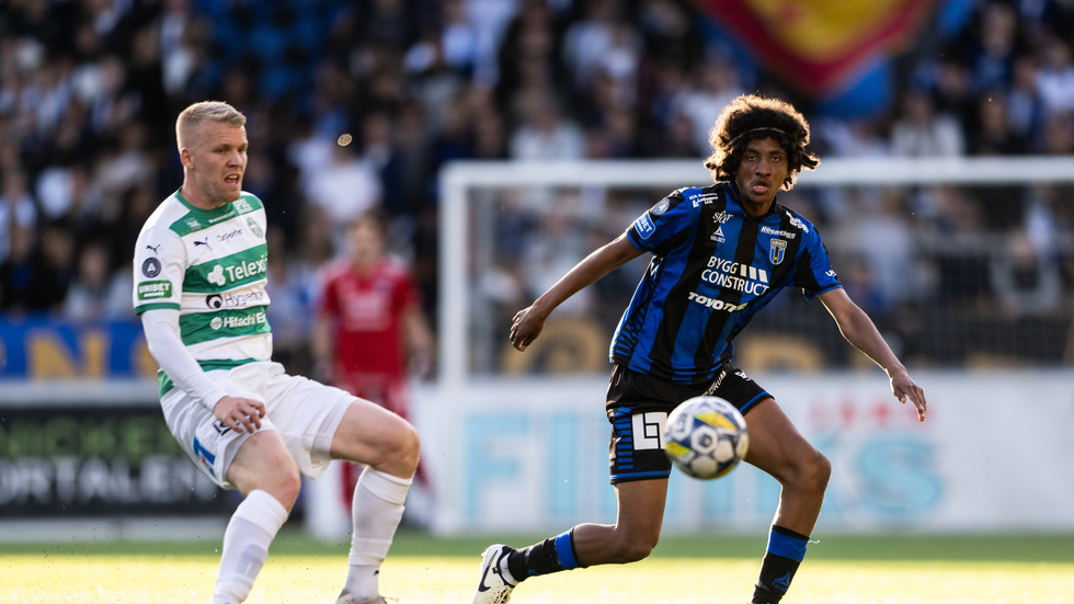 Simon Johansson och Malcolm Jeng fullt fokuserade.