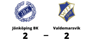 Valdemarsvik tog en poäng mot Jönköping BK