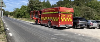 Larm om brand var rökmaskin från filminspelning