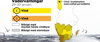 Dramatisk väderhelg väntar