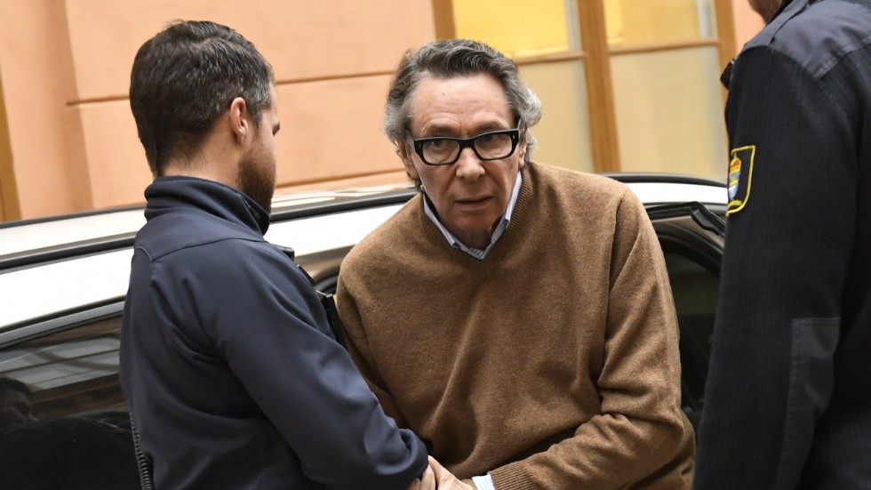 Jean-Claude Arnault anländer till rättegången i Svea hovrätt 2018. Arkivbild.