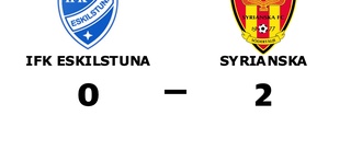 IFK Eskilstuna förlorade hemma mot Syrianska