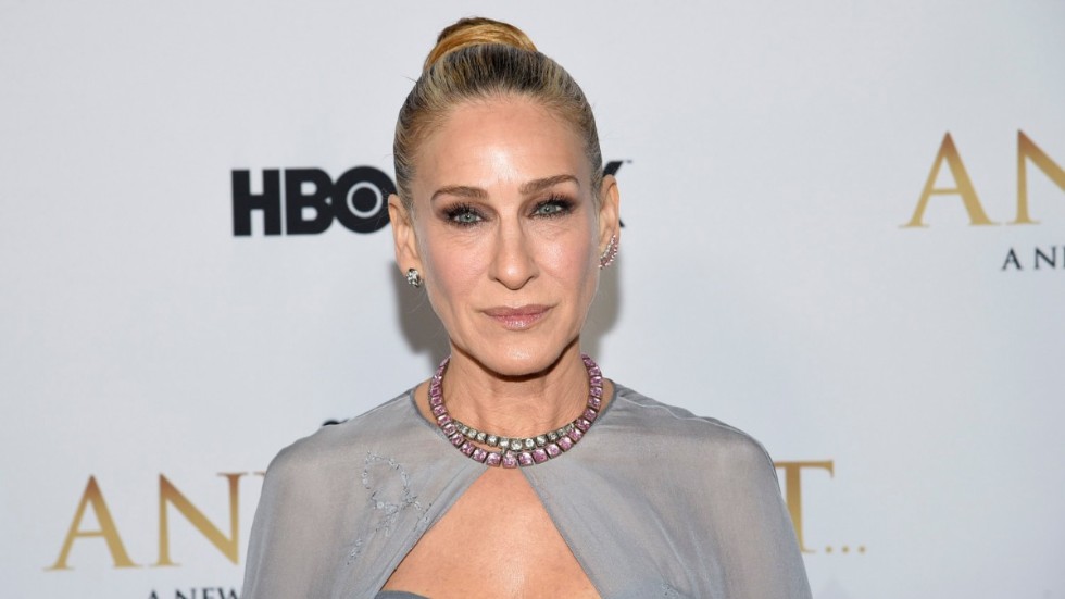 Sarah Jessica Parker spelar Carrie i "And just like that". Arkivbild.
