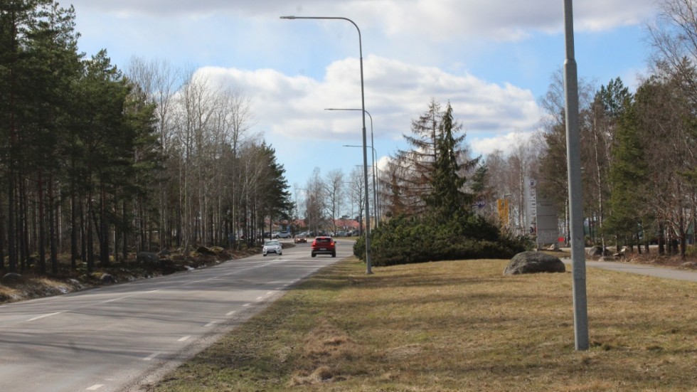 Det blir ingen cykelbana på andra sidan om Breviksvägen i Västervik.